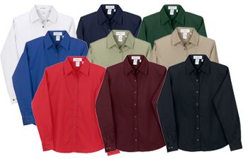 Button Down Wrinkle Resistant-Women