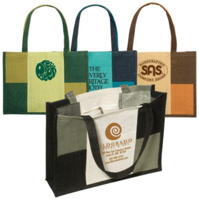 City Square Jute Tote