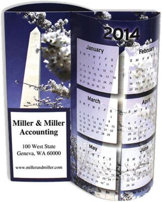 3-D Wave Calendar