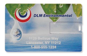 Wallet Card Usb Flash Drive 2Gb