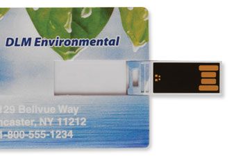 Wallet Card Usb Flash Drive 2Gb