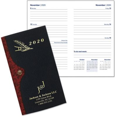Madison Pocket Weekly Gold Imprint