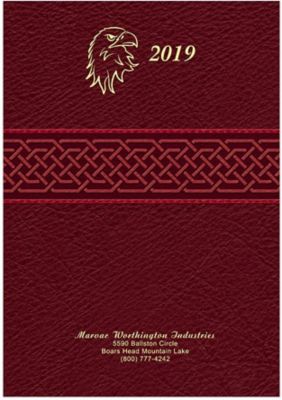 Jefferson Monthly Planner Gold Imp.