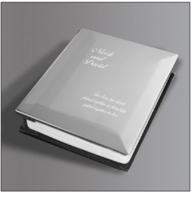 Brushed Nickel Photo Album