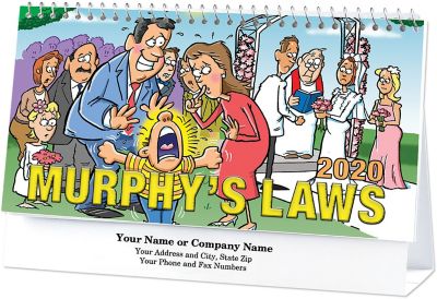 Murphy's Law Desk Calendar