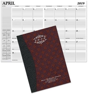Monroe Monthly Planner Silver Imp.