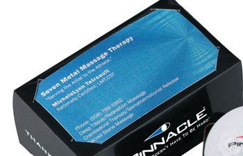 Pinnacle 2 Ball Business Card Pack