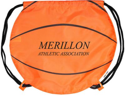 Basketball Drawstring Backpack