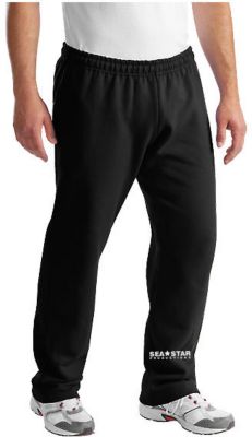 Open Bottom Sweatpants
