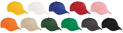 Unstructured Screen Printed Cap