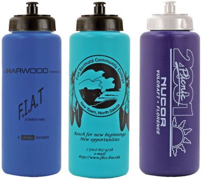 Grip Bottle W/Push N Pull Cap 32 Oz
