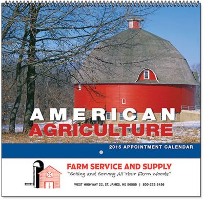 American Agriculture Wall Calendar