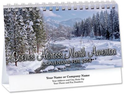 Scenes Across North America Desk Ca