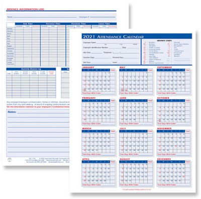 2013 Attendance Recorder Forms