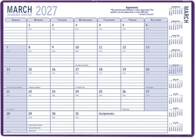 7X10 Academic Refill