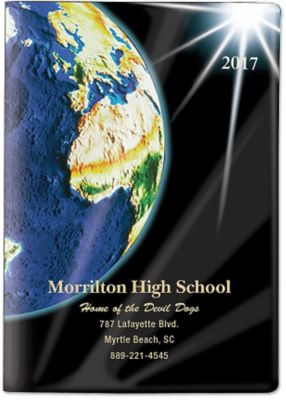 Global 4 Colour Desk Planner