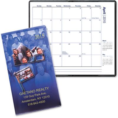 Real Estate 4Clr Monthly Calendar
