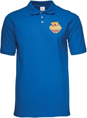 Knit Polo Shirt Embroidered