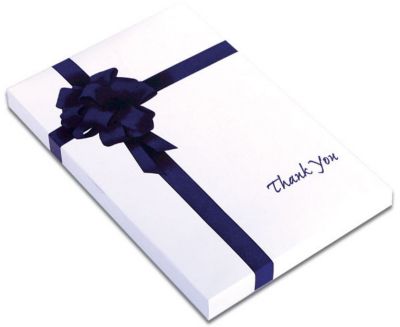 Blue Ribbon Calendar/Pen Gift Box