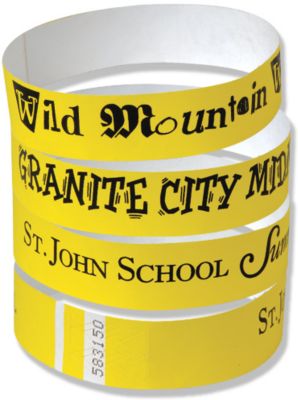 Tyvek Wristband