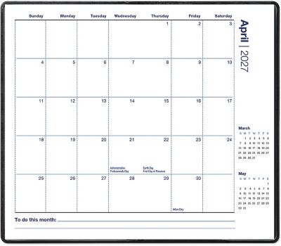 Digital Monthly Cal. W/Clear Vinyl