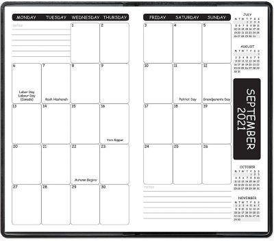 Academic Monthly Refill