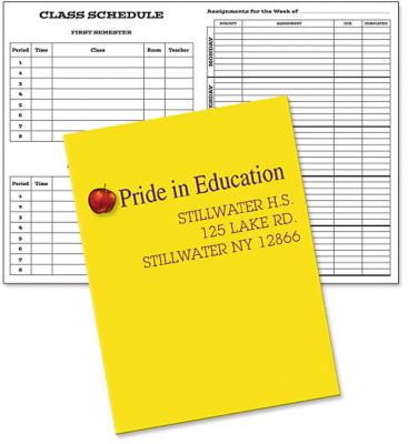 Digital 7X10 Student Agenda