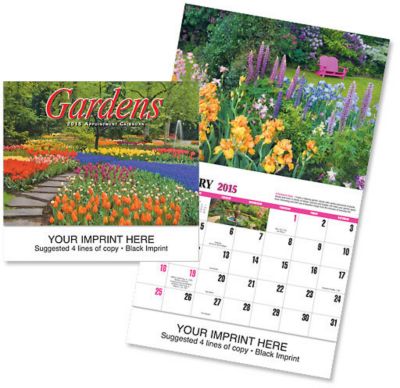 Gardens Wall Calendar
