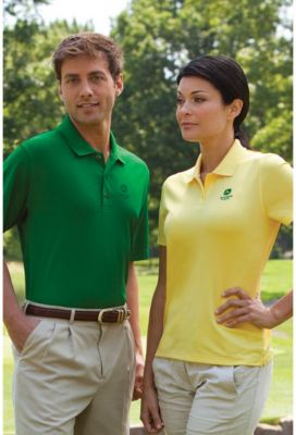 Vansport Omega Solid Mesh Tech Polo