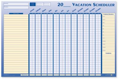 Vacation Scheduler