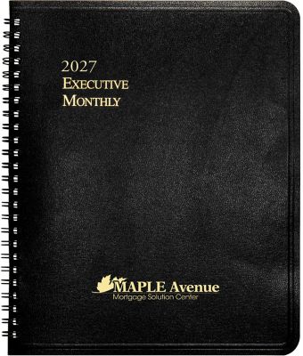 Wire Bound Executive Monthly
