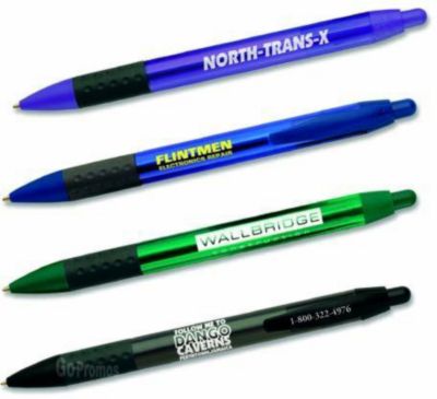 Bic Clear Widebody W/ Rubber Grip