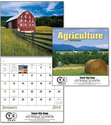 Agriculture Spiral Calendar