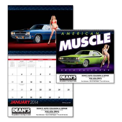 American Muscle 16 Month Calendar