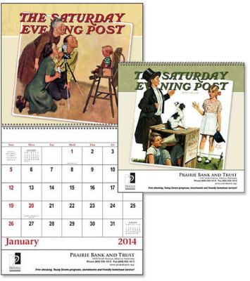 Saturday Evening Post Calendar