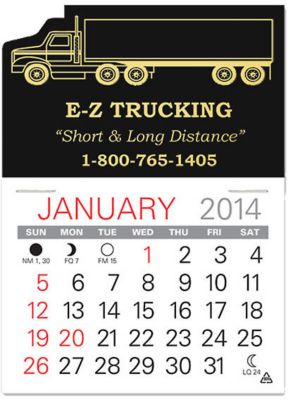 Semi Truck Value Stick Calendar