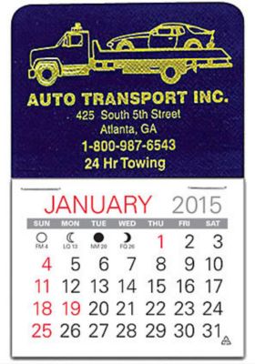 Flatbed Truck Stick Calendar
