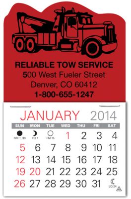 Heavy Duty Tow Truck Stick Cal