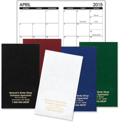 Leatherette Monthly Planne