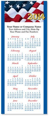 Patriotic Economy Calendar