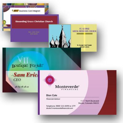 Bic Business Card Magnet