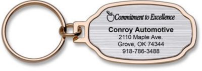 Chatham Keychain Gold/Silver