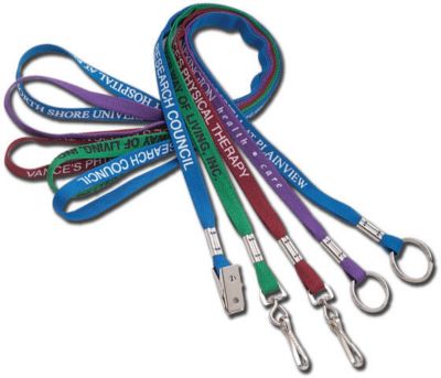 3/8" One Ply Cotton Lanyards