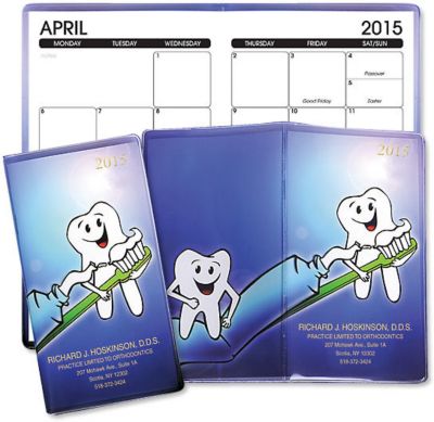 Dental 4 Clr Monthly Planner
