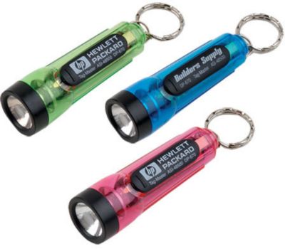 Hi-Tech Mini Flashlight W/Key Ring