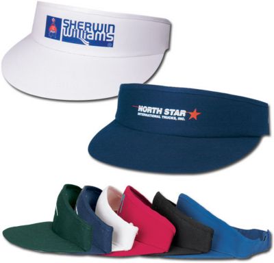 Cotton Twill Golf Visor