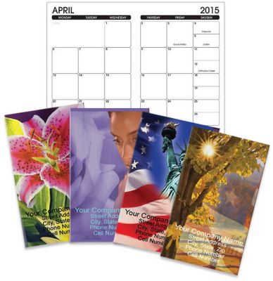 Full Color Monthly Pocket Calendar