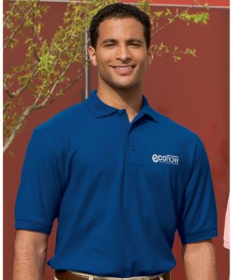 Mens 5 Oz Poly Cotton Pique Shirt