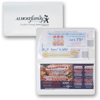 2 Pocket Coupon Holder