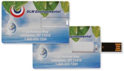 Wallet Card Usb Flash Drive 2Gb